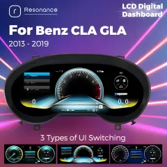 Приборная панель Mercedes-Benz A / CLA / GLA Class (W176 / C117 / X156) (2013-2019). Цифровая LCD в стиле MBUX