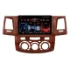 Штатна магнітола FORS.auto FS 4 PRO (2K) для Toyota Fortuner/Vigo/Hilux (4+64Gb, 9", Manual AC, wooden) 2007-2014
