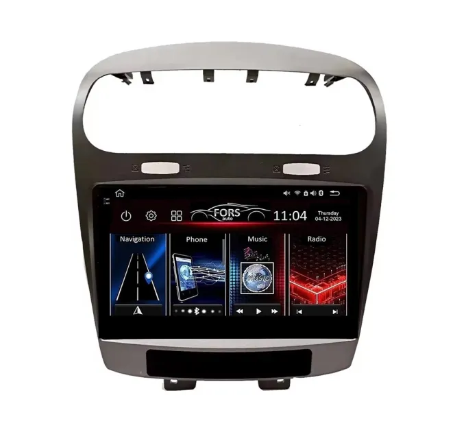 Штатна магнітола FORS.auto FS 4 PRO (2K) для Fiat Freemont (4+64Gb, 9") 2012-2014