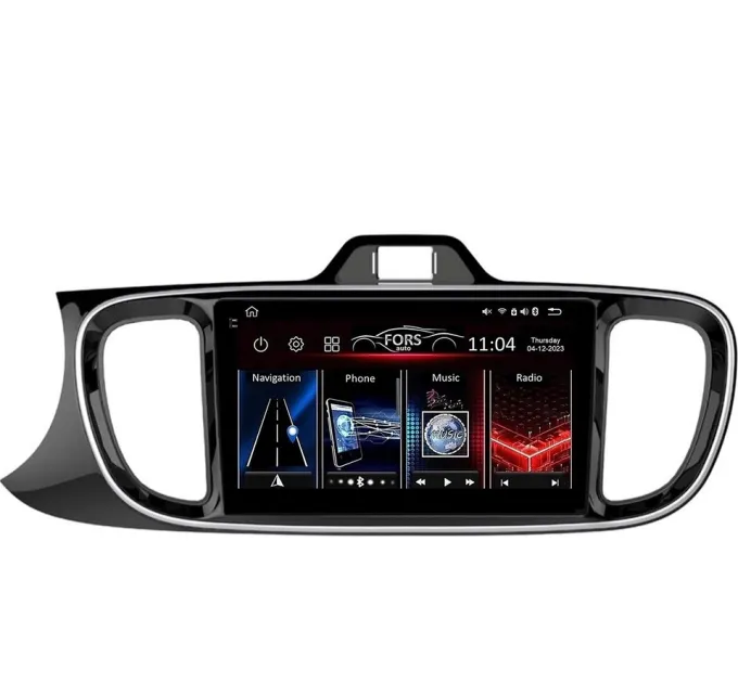 Штатна магнітола FORS.auto FS 2 PRO для Kia Pegas (2+32Gb, 9") 2017-2020
