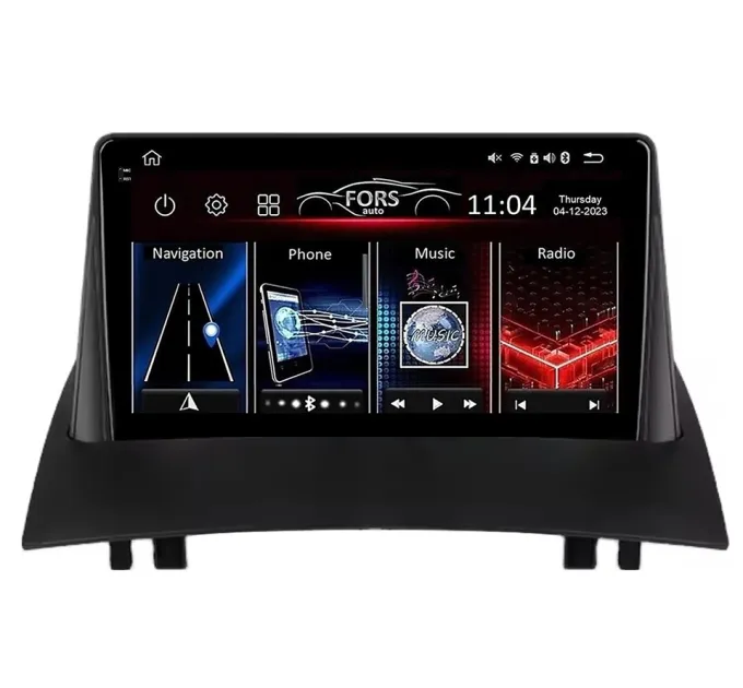 Штатна магнітола FORS.auto FS 2 PRO для Renault Megane 2 (2+32Gb, 9") 2003-2009