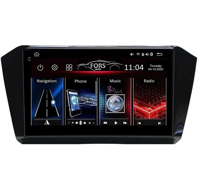 Штатна магнітола FORS.auto FS 2 PRO для Volkswagen Passat B8 (2+32Gb, 10") 2014-2019