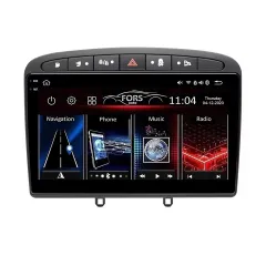 Штатна магнітола FORS.auto FS 2 PRO для Peugeot 308/408 (2+32Gb, 9", Grey) 2007-2013
