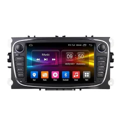 Штатна магнітола FORS.auto M150 Ford Focus/Mondeo/S-Max/C-Max/Kuga/Fiesta/Fusion (7 inch, 2+32Gb, black) 2005-2011