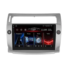 Штатна магнітола FORS.auto FS 4 PRO для Citroen C-Quatre/C-Triomphe (4+64Gb, 9", LHD) 2008-2011