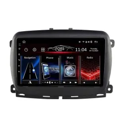 Штатна магнітола FORS.auto FS 1 LITE для Fiat 500 (1+32Gb, 9") 2015+