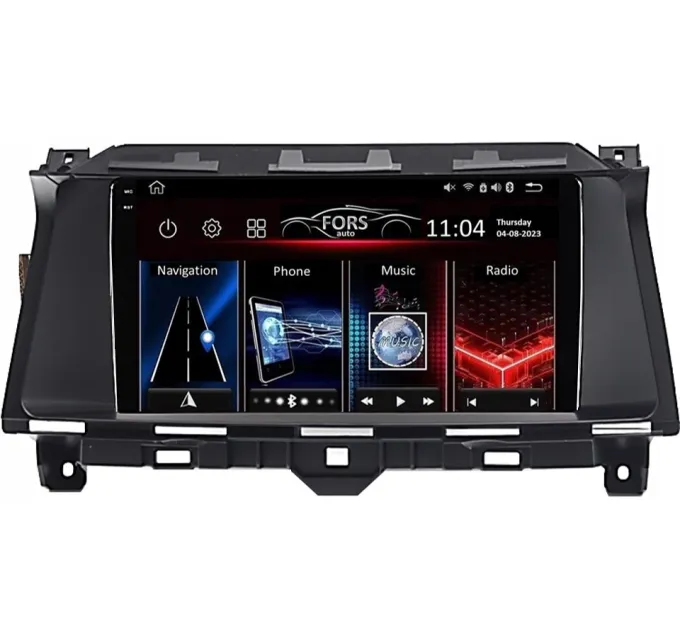 Штатна магнітола FORS.auto FS 4 MAX для Honda Accord 8 America (4+32Gb, 9", Low-end) 2008-2013