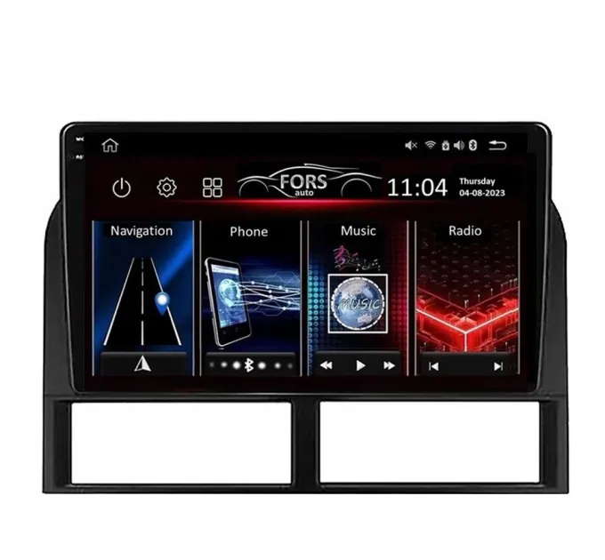 Штатна магнітола FORS.auto FS 4 MAX для Jeep Grand Cherokee (4+32Gb, 9") 2004-2005
