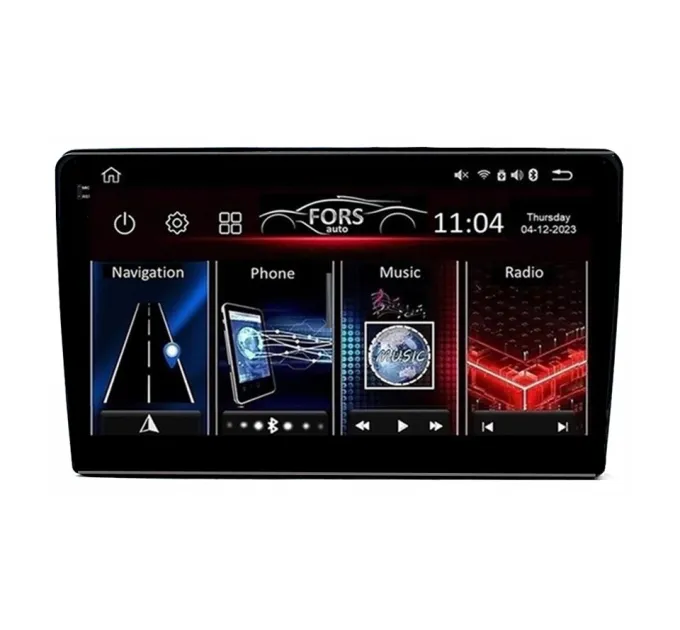 Штатна магнітола FORS.auto FS 4 MAX Qled для Mitsubishi Outlander (4+32Gb, 9") 2016+