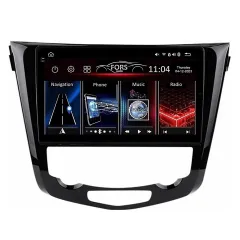 Штатна магнітола FORS.auto FS 4 MAX Qled для Nissan Qashqai/X-trail/Rogue (4+32Gb, 10", Auto AC) 2014-2018