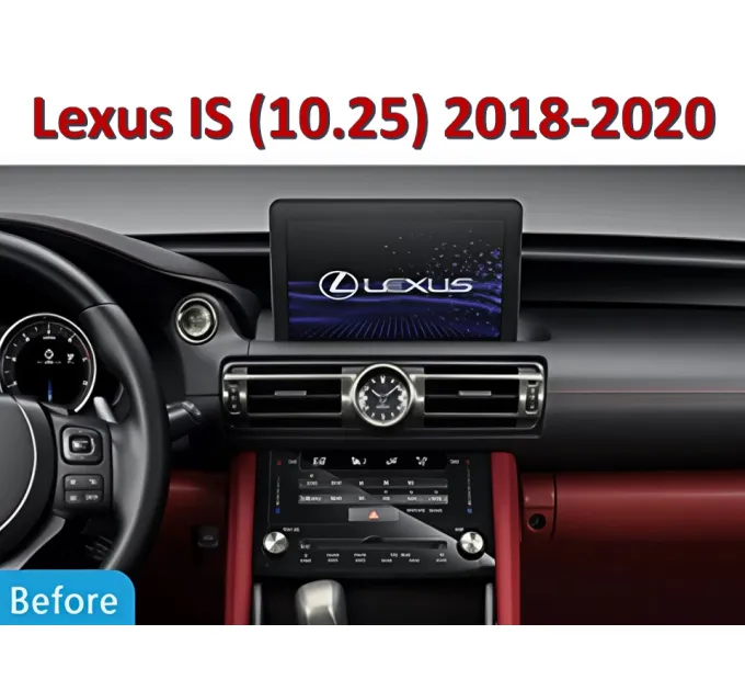 Штатна магнітола FORS.auto для Lexus IS U8C (8+64Gb, 10.25") 2018-2020