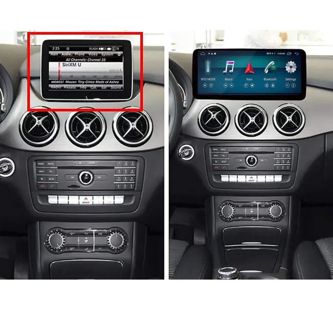 Штатна магнітола FORS.auto для Mercedes-Benz B-Class NTG 4.5 (W246) (8+64Gb, 12.3") 2011-2014