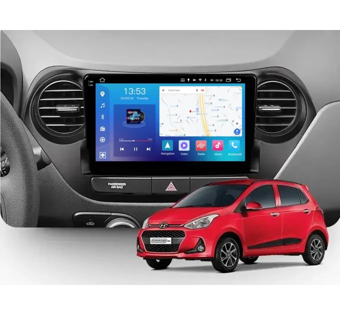 Штатна магнітола FORS.auto FS 4 PRO (2K) для Hyundai i10 (4+64Gb, 9") 2014-2017
