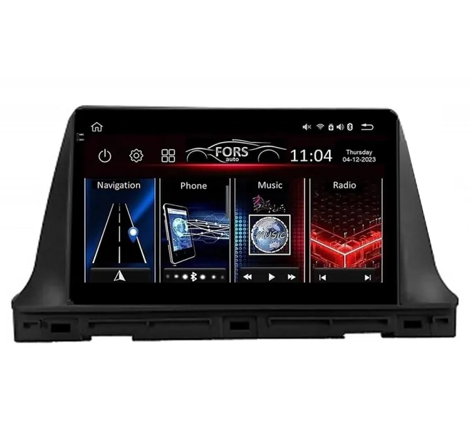 Штатна магнітола FORS.auto FS 4 PRO (2K) для Kia Seltos (4+64Gb, 10") 2020-2022