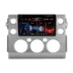 Штатна магнітола FORS.auto FS 4 PRO (2K) для FJ Cruiser (4+64Gb, 9", silver) 2006-2020