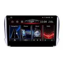 Штатна магнітола FORS.auto FS 6 PRO MAX для Peugeot 2008/208 (6+128Gb, 10") 2013-2019