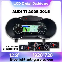 Приборная панель Audi TT (8J) (2008-2015) MMI. Цифровая LCD в стиле Audi 2024 (MIB2, MIB3)