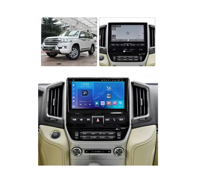 Штатна магнітола FORS.auto FS 2 ULTRA для Toyota Land Cruiser 200 (2+32Gb, 9") 2016-2019
