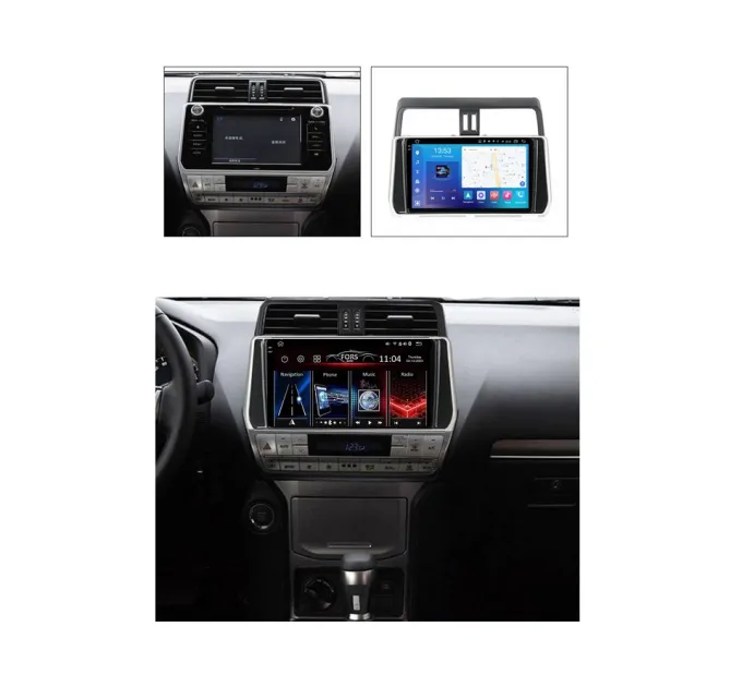Штатна магнітола FORS.auto FS 2 PRO для Toyota Prado (2+32Gb, 10") 2017-2020