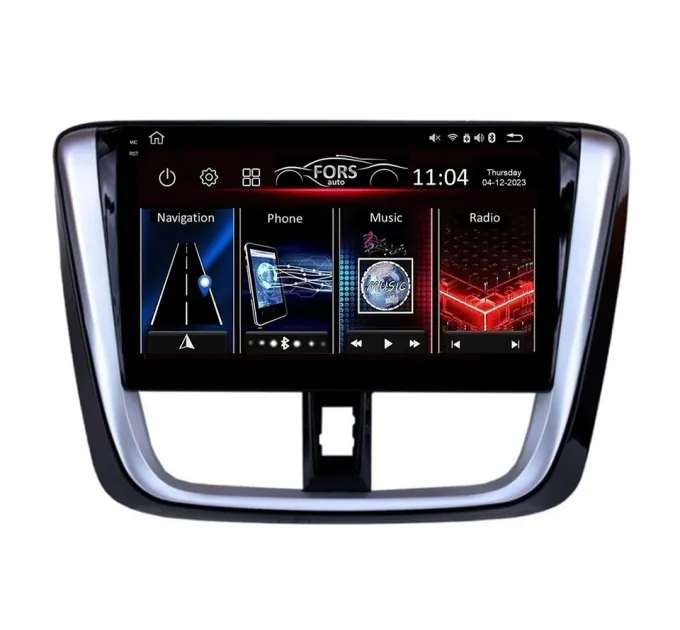 Штатна магнітола FORS.auto FS 2 ULTRA для Toyota Yaris L/Vios (2+32Gb, 10") 2014-2017