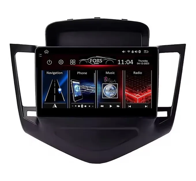 Штатна магнітола FORS.auto FS 4 MAX для Chevrolet Cruze (4+32Gb, 9") 2008-2011