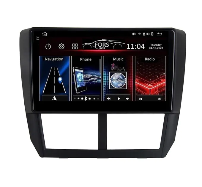 Штатна магнітола FORS.auto FS 2 ULTRA для Subaru Forester (2+32Gb, 9") 2008-2012