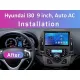 Штатна магнітола FORS.auto FS 1 LITE для Hyundai I30 (1+32Gb, 9", Auto AC) 2008-2011