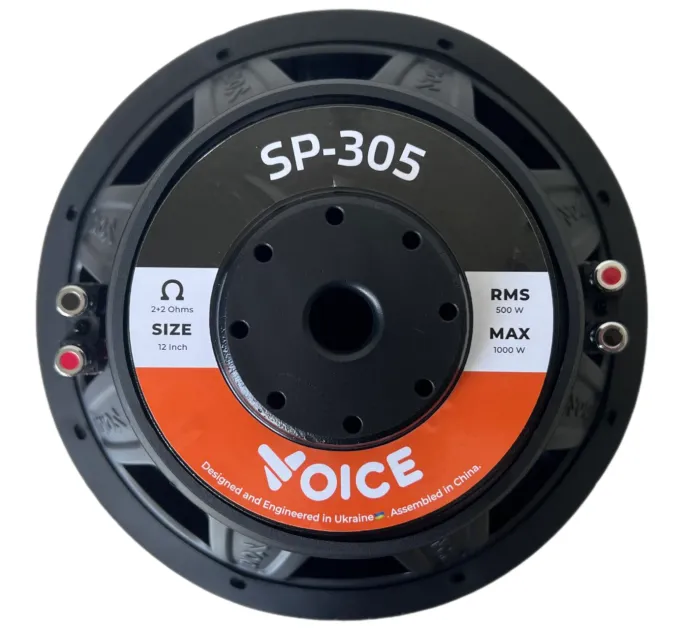 Сабвуфер Voice SP-305 D4 12"