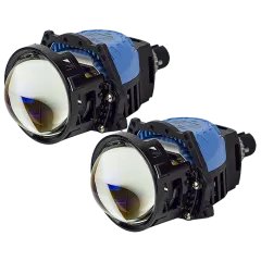 BiLED лінзи автомобільні DriveX BiLED City 3.0" 60/70W 6K 3xLED - модуль ближнього/дальнього світла