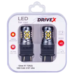 Світлодіоди в габаритні вогні. підсвітку номера та в салон DriveX S25-101 1156-15 12V автомобільні світлодіоди