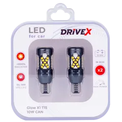 Світлодіоди в габаритні вогні. підсвітку номера та в салон DriveX S25-101 1156-15 12V автомобільні світлодіоди