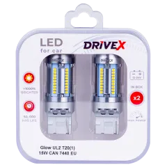 Світлодіоди в габаритні вогні. підсвітку номера та в салон DriveX S25-101 1156-15 12V автомобільні світлодіоди