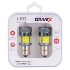 Світлодіоди в габаритні вогні. підсвітку номера та в салон DriveX S25-101 1156-15 12V автомобільні світлодіоди