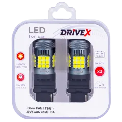 Світлодіоди в габаритні вогні. підсвітку номера та в салон DriveX S25-101 1156-15 12V автомобільні світлодіоди
