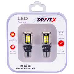 Світлодіоди в габаритні вогні. підсвітку номера та в салон DriveX S25-101 1156-15 12V автомобільні світлодіоди