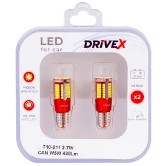 Світлодіоди в габаритні вогні. підсвітку номера та в салон DriveX S25-101 1156-15 12V автомобільні світлодіоди